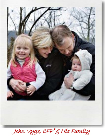 John Vyge CFP & his family